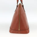 LOUIS VUITTON Epi Alma Hand Bag Brown M52143 LV Auth LNZ957-4