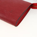 LOUIS VUITTON Epi Pochette Accessoires Pouch Red M52947 LV Auth LNZ958-9