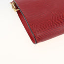 LOUIS VUITTON Epi Pochette Accessoires Pouch Red M52947 LV Auth LNZ958-14