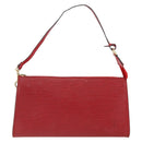 LOUIS VUITTON Epi Pochette Accessoires Pouch Red M52947 LV Auth LNZ958-13