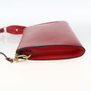 LOUIS VUITTON Epi Pochette Accessoires Pouch Red M52947 LV Auth LNZ958-3