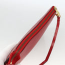 LOUIS VUITTON Epi Pochette Accessoires Pouch Red M52947 LV Auth LNZ958-6