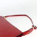LOUIS VUITTON Epi Pochette Accessoires Pouch Red M52947 LV Auth LNZ958-8