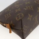LOUIS VUITTON Monogram Pochette Cosmetic PM Pouch M43998 LV Auth LNZ963-16