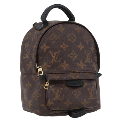 LOUIS VUITTON Monogram Palm Springs MINI Backpack M44873 LV Auth LNZ966