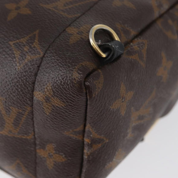 LOUIS VUITTON Monogram Palm Springs MINI Backpack M44873 LV Auth LNZ966