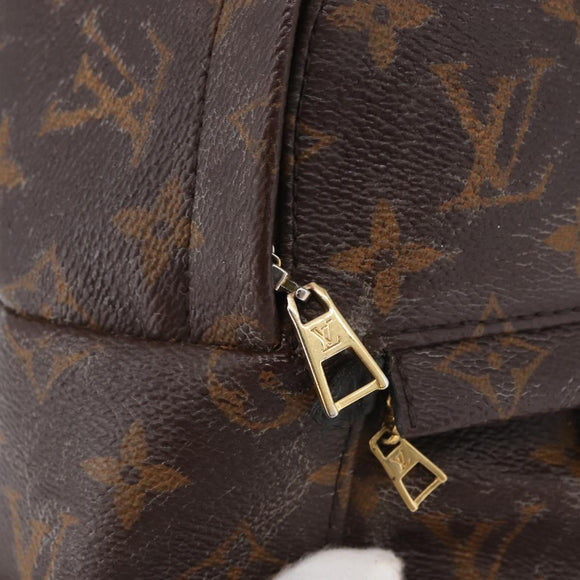 LOUIS VUITTON Monogram Palm Springs MINI Backpack M44873 LV Auth LNZ966