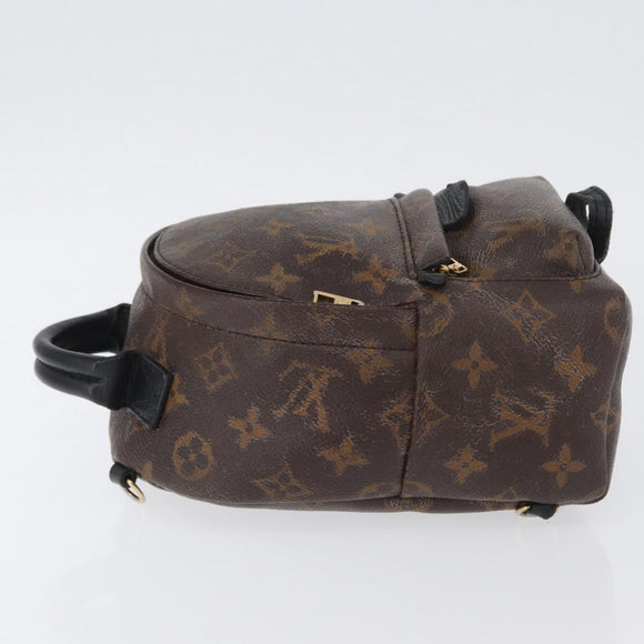 LOUIS VUITTON Monogram Palm Springs MINI Backpack M44873 LV Auth LNZ966