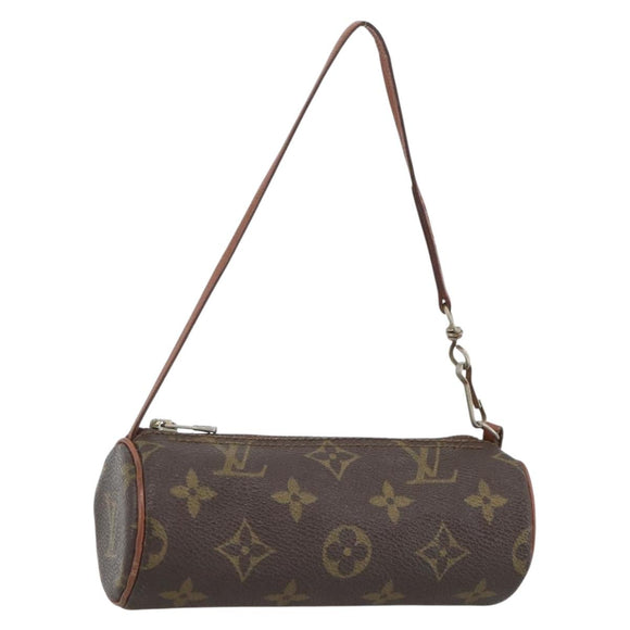 LOUIS VUITTON Monogram Papillon Pouch LV Auth LNZ968