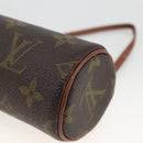 LOUIS VUITTON Monogram Papillon Pouch LV Auth LNZ968-14