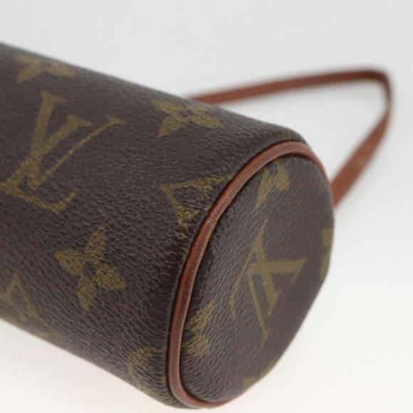 LOUIS VUITTON Monogram Papillon Pouch LV Auth LNZ968