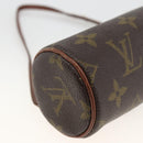 LOUIS VUITTON Monogram Papillon Pouch LV Auth LNZ968-15
