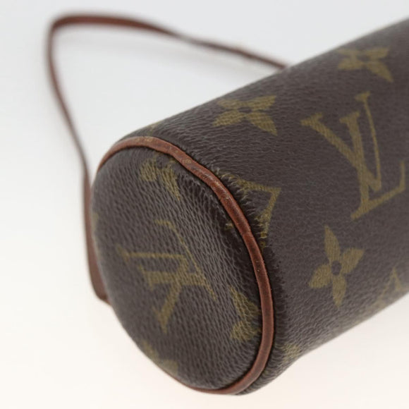 LOUIS VUITTON Monogram Papillon Pouch LV Auth LNZ968