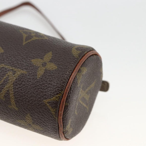 LOUIS VUITTON Monogram Papillon Pouch LV Auth LNZ968