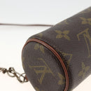 LOUIS VUITTON Monogram Papillon Pouch LV Auth LNZ968-17