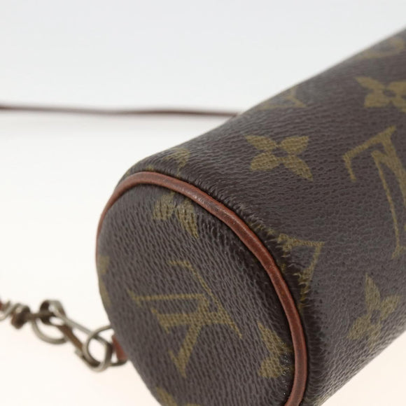 LOUIS VUITTON Monogram Papillon Pouch LV Auth LNZ968