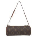 LOUIS VUITTON Monogram Papillon Pouch LV Auth LNZ968-2