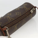 LOUIS VUITTON Monogram Papillon Pouch LV Auth LNZ968-6