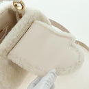 LOUIS VUITTON LV SKI Cozygram Capucines MINI Bag Wool Beige M26324 Auth LNZ969SM-10