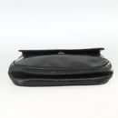 Christian Dior Trotter Canvas Hand Bag Leather Black Gold Auth LNZ970-5