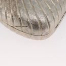 BALLY Chain Shoulder Bag metal Champagne Gold Auth LNZ971-9