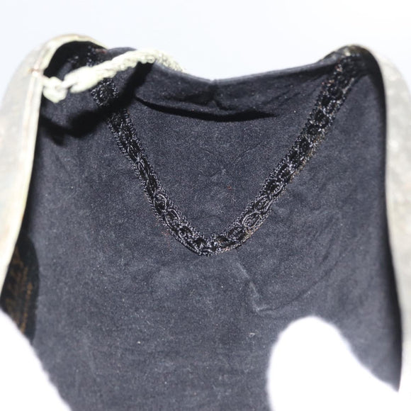 BALLY Chain Shoulder Bag metal Champagne Gold Auth LNZ971