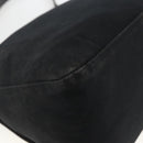 FENDI Mamma Baguette Schoudertas Nylon Zwart Zilver Auth LNZ973-16
