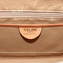 CELINE Macadam Canvas Star Ball Hand Bag PVC Leather 2way Brown Gold Auth LNZ974-20