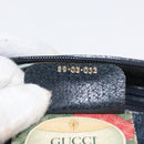 GUCCI GG Supreme Sherry Line Shoulder Bag PVC Navy Gold 89 02 032 Auth LNZ978-12