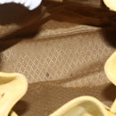 GUCCI Bamboo Backpack Suede Yellow Gold 003 2058 0016 Auth LNZ979A-11