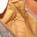 CELINE Macadam Canvas Shoulder Bag PVC Beige Gold Auth LNZ981-20