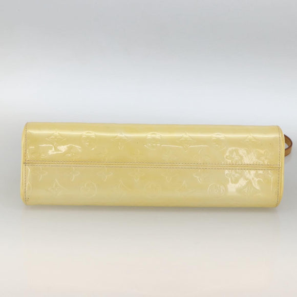 LOUIS VUITTON Monogram Vernis Roxbury Drive Tas 2Way Perle M91374 Auth LNZ982