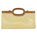 LOUIS VUITTON Monogram Vernis Roxbury Drive Tas 2Way Perle M91374 Auth LNZ982-2