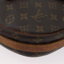 LOUIS VUITTON Monogram Jeune Fille GM Schoudertas M51225 LV Auth LNZ985-15