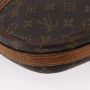 LOUIS VUITTON Monogram Jeune Fille GM Schoudertas M51225 LV Auth LNZ985-16