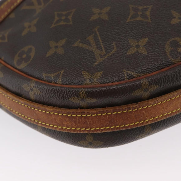 LOUIS VUITTON Monogram Jeune Fille GM Schoudertas M51225 LV Auth LNZ985