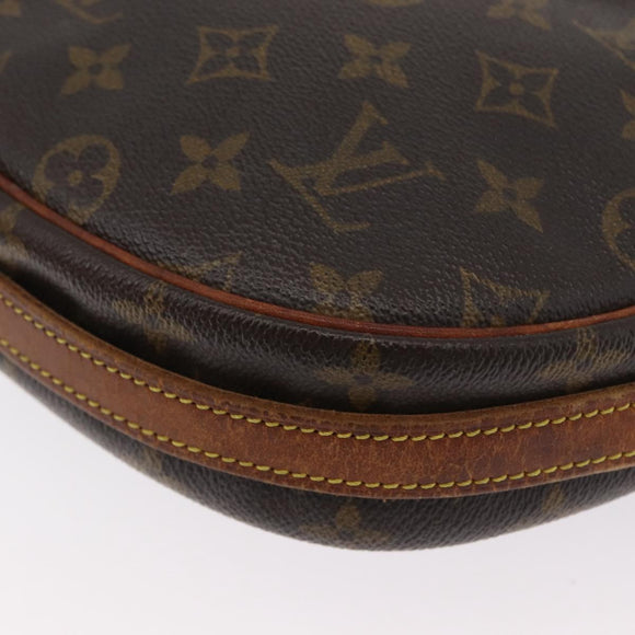 LOUIS VUITTON Monogram Jeune Fille GM Schoudertas M51225 LV Auth LNZ985