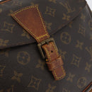 LOUIS VUITTON Monogram Jeune Fille GM Schoudertas M51225 LV Auth LNZ985-18