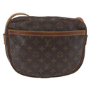 LOUIS VUITTON Monogram Jeune Fille GM Schoudertas M51225 LV Auth LNZ985-2
