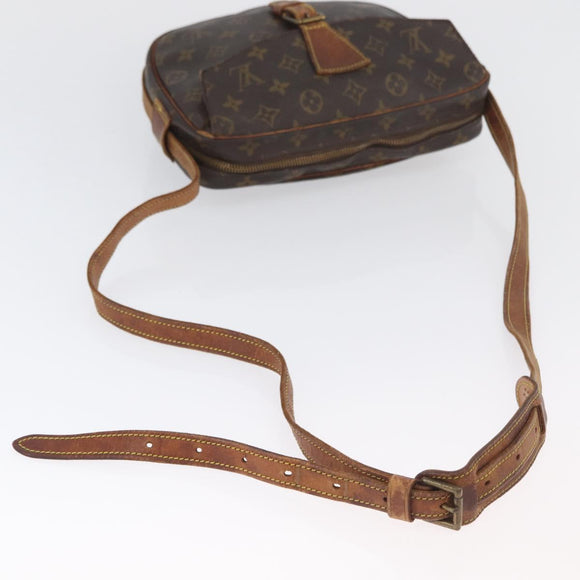 LOUIS VUITTON Monogram Jeune Fille GM Schoudertas M51225 LV Auth LNZ985