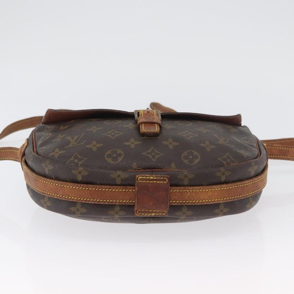 LOUIS VUITTON Monogram Jeune Fille GM Schoudertas M51225 LV Auth LNZ985