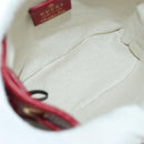 GUCCI Micro GG Supreme Fujiko-Pro Bag PVC Beige Gold 647801 Auth LNZ989SAM-10
