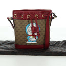 GUCCI Micro GG Supreme Fujiko-Pro Bag PVC Beige Gold 647801 Auth LNZ989SAM-12