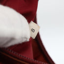 PRADA Hand Bag Nylon Red Silver Auth LNZ991-12