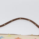 LOUIS VUITTON Multicolor Pochette Accessoires Pouch White M92649 Auth LNZ992-9