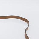 Christian Dior Shoulder Bag Leather Black Gold Auth LNZ994-15