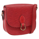 LOUIS VUITTON Epi Saint Cloud PM Shoulder Bag Red M52217 LV Auth LNZ995-1