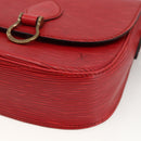 LOUIS VUITTON Epi Saint Cloud PM Shoulder Bag Red M52217 LV Auth LNZ995-15