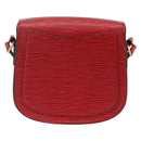 LOUIS VUITTON Epi Saint Cloud PM Shoulder Bag Red M52217 LV Auth LNZ995-2