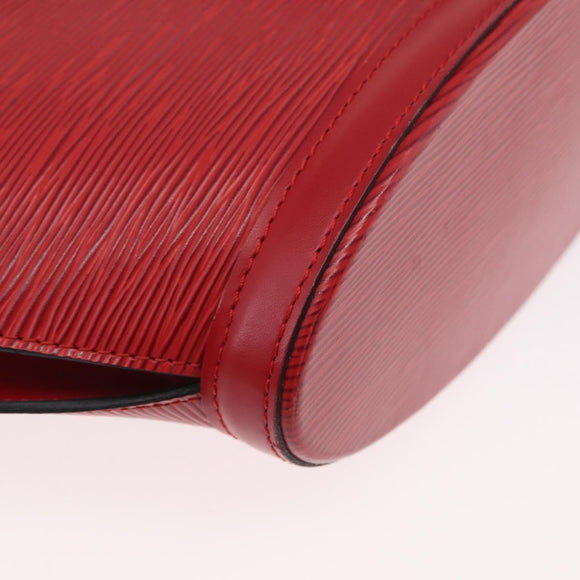 LOUIS VUITTON Epi Saint Jacques Poignees Long Hand Bag Red M52337 Auth LNZ996